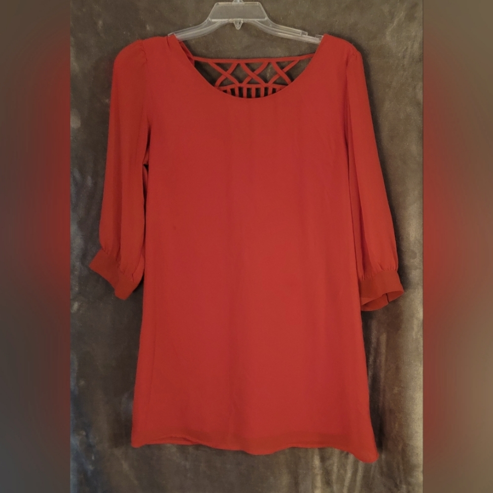 Good used condition orange heart and soul dress. Size XL girls. Very cute!